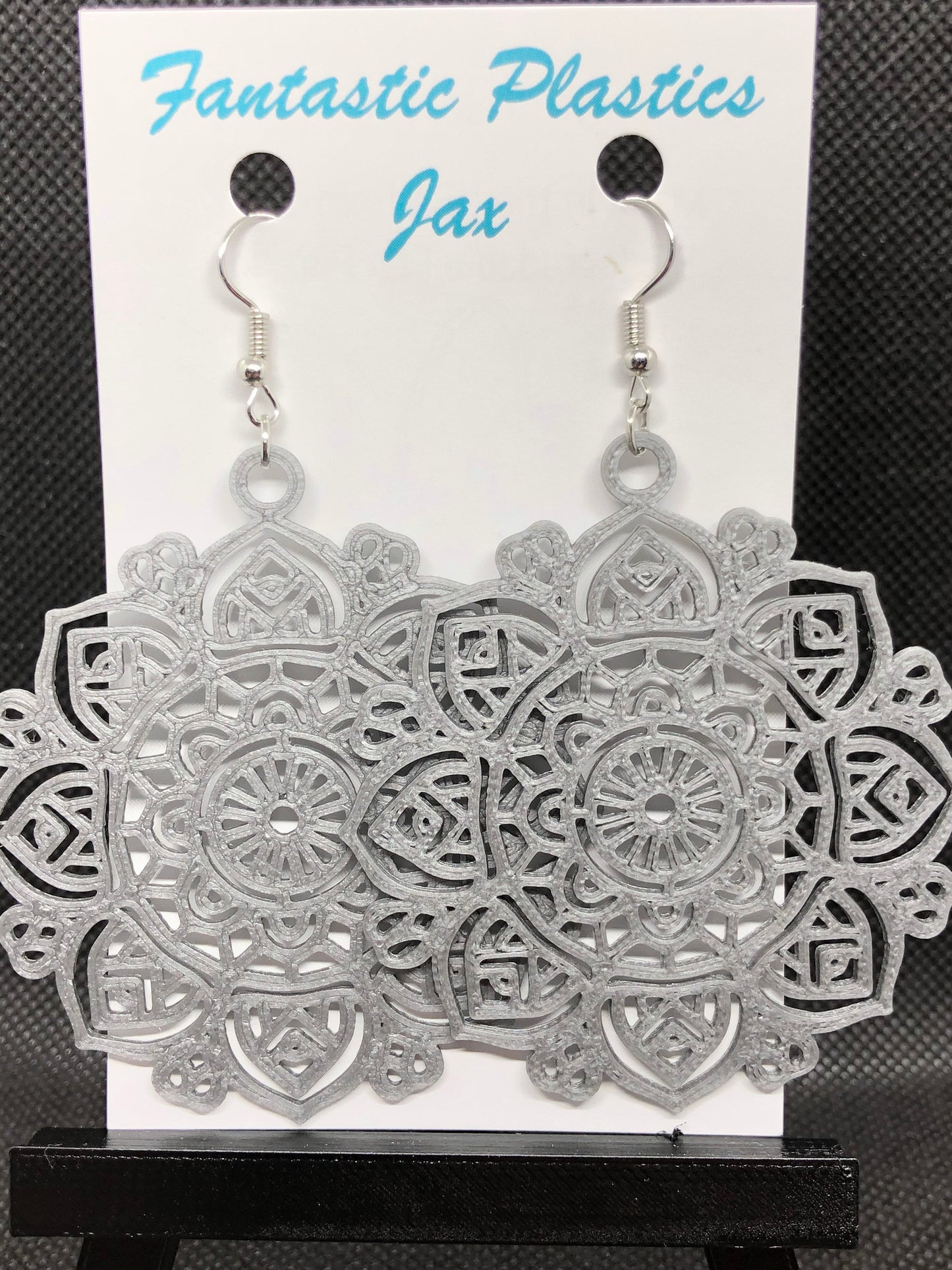 3D Printed Mandala Style Earrings