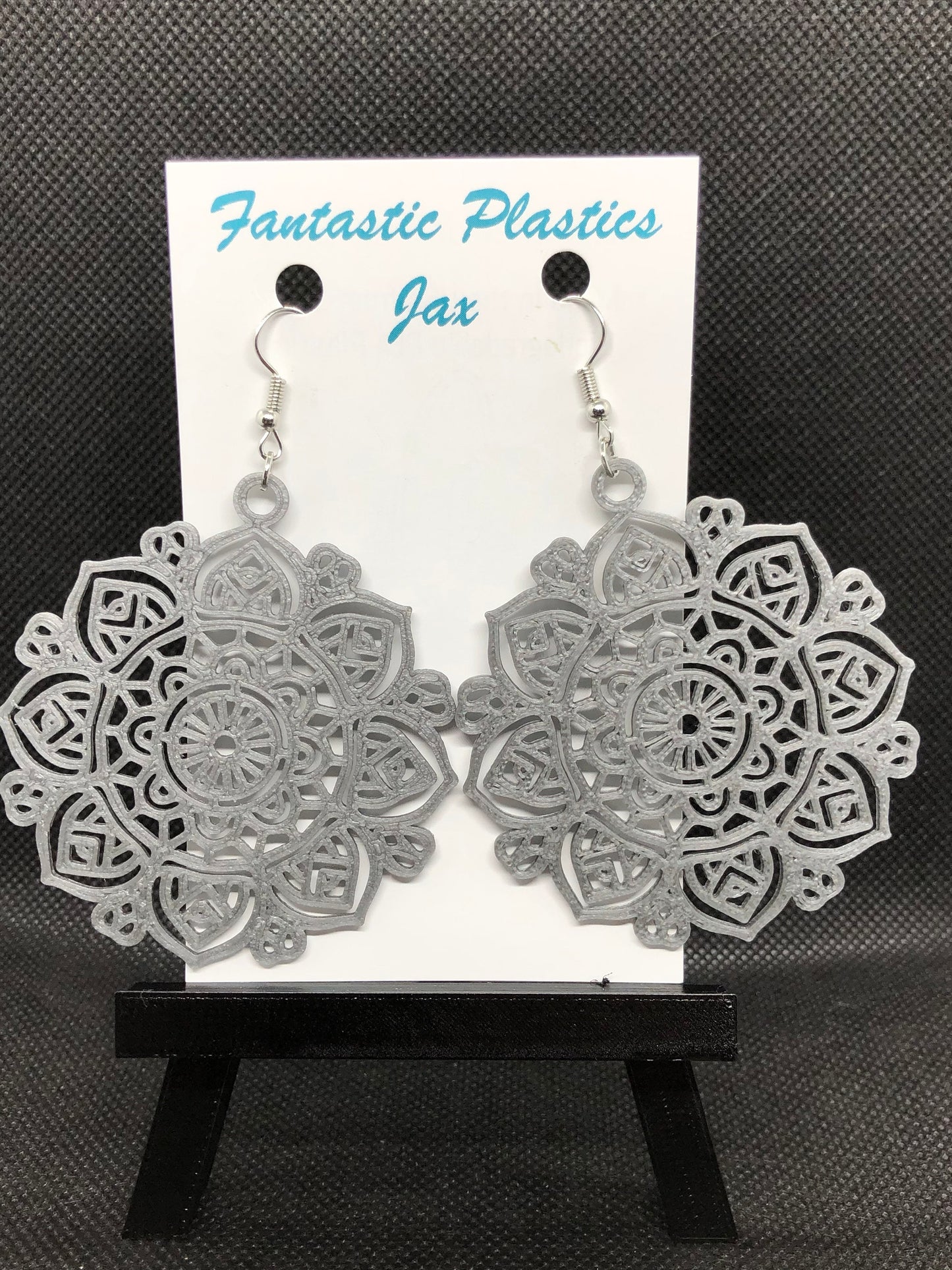 3D Printed Mandala Style Earrings