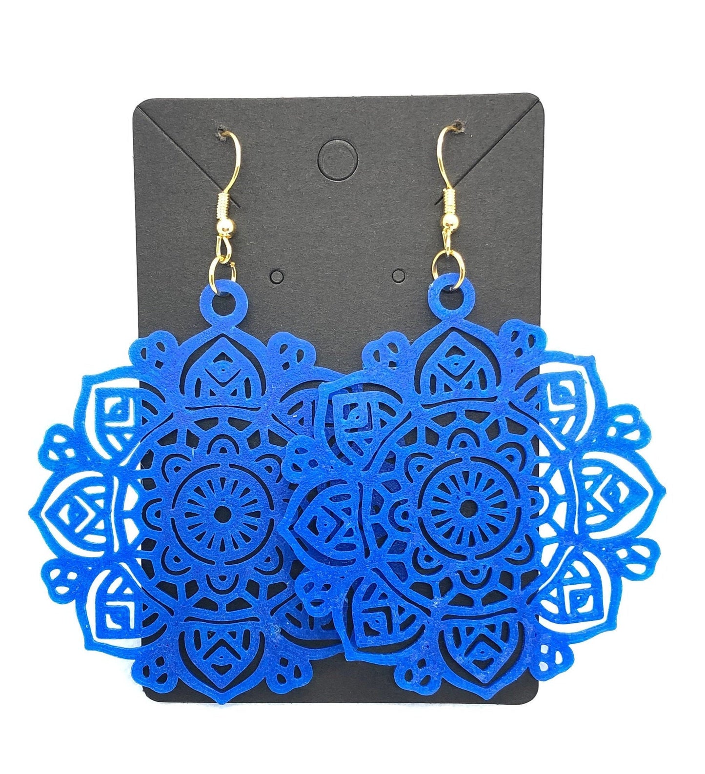 3D Printed Mandala Style Earrings