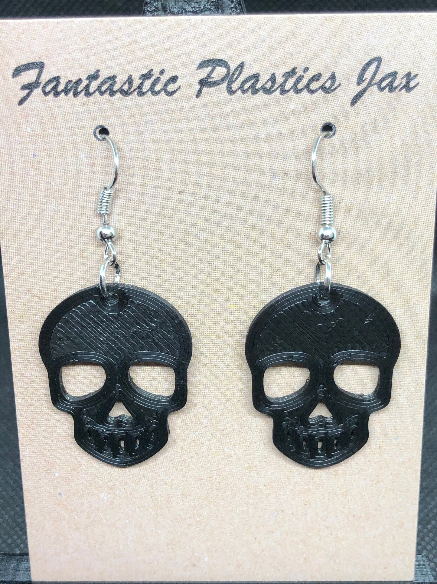 3D Printed Skull Earrings for Halloween/Many Colors/Sizes and Styles to Choose from