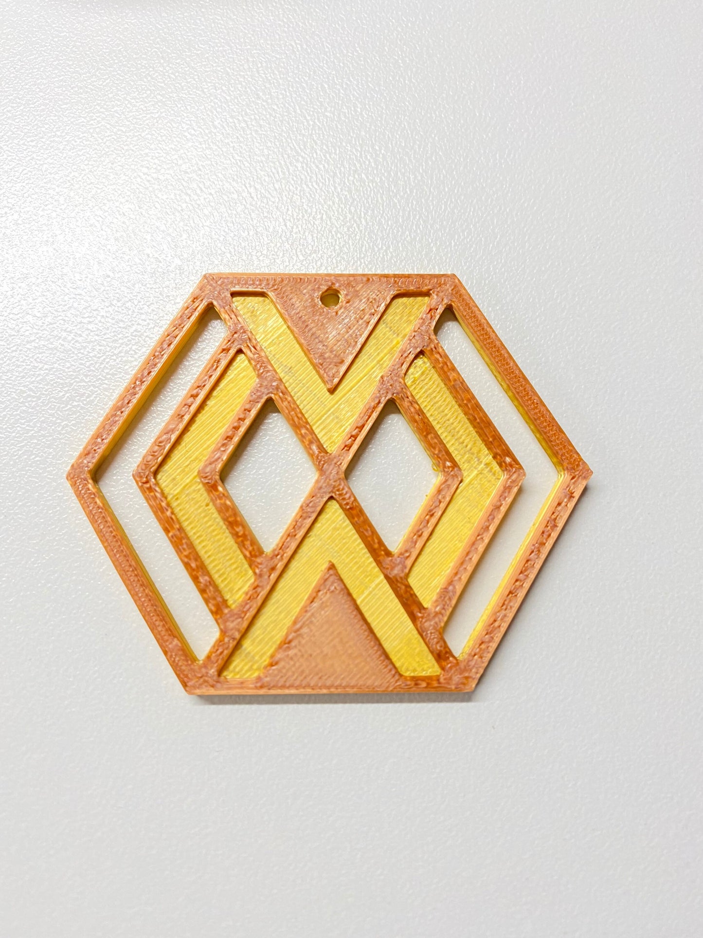 3D Printed Layered X Earrings/Custom Color Designs