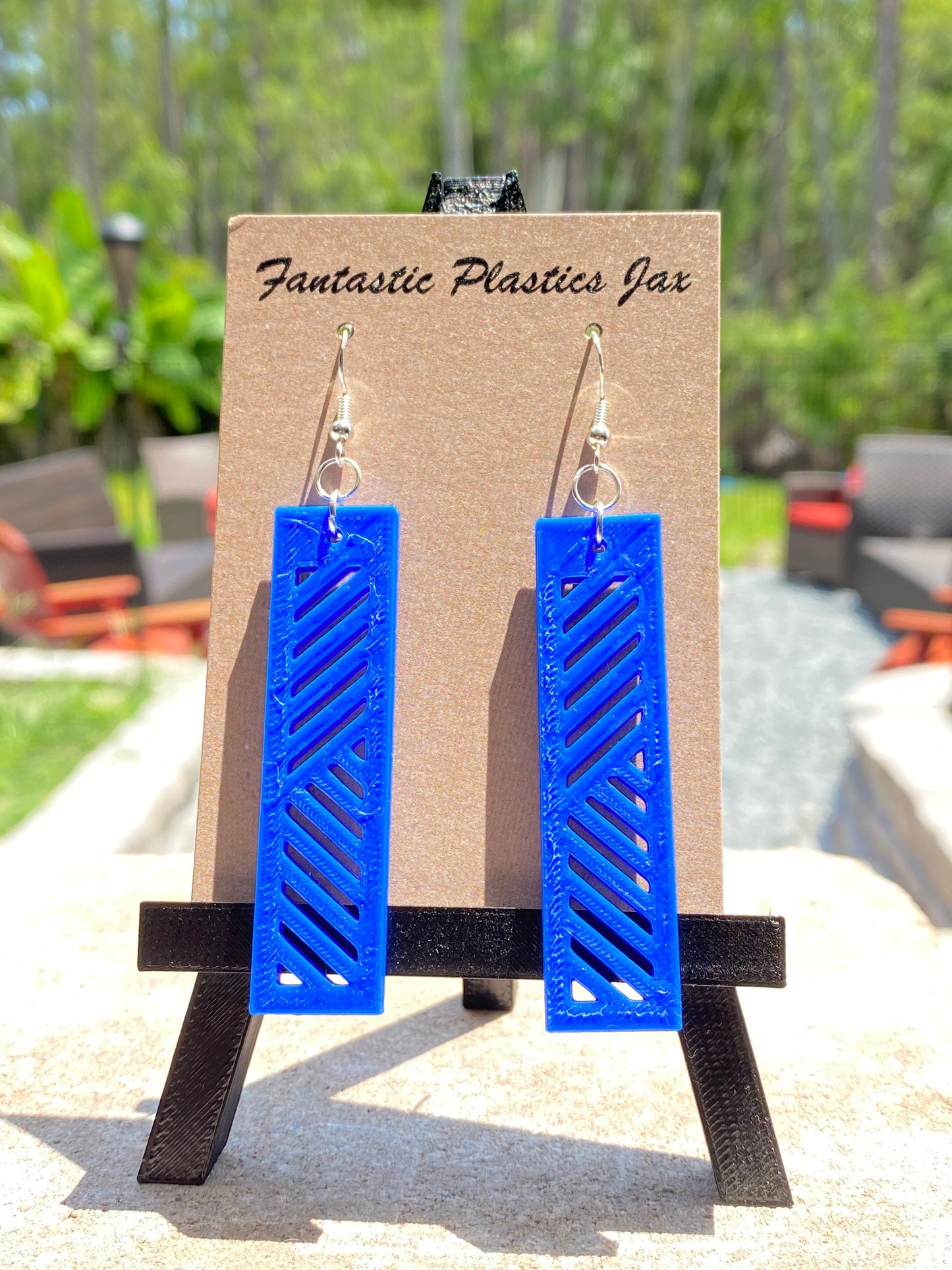 3D Printed Venetian Style Earrings/Custom Color Orders