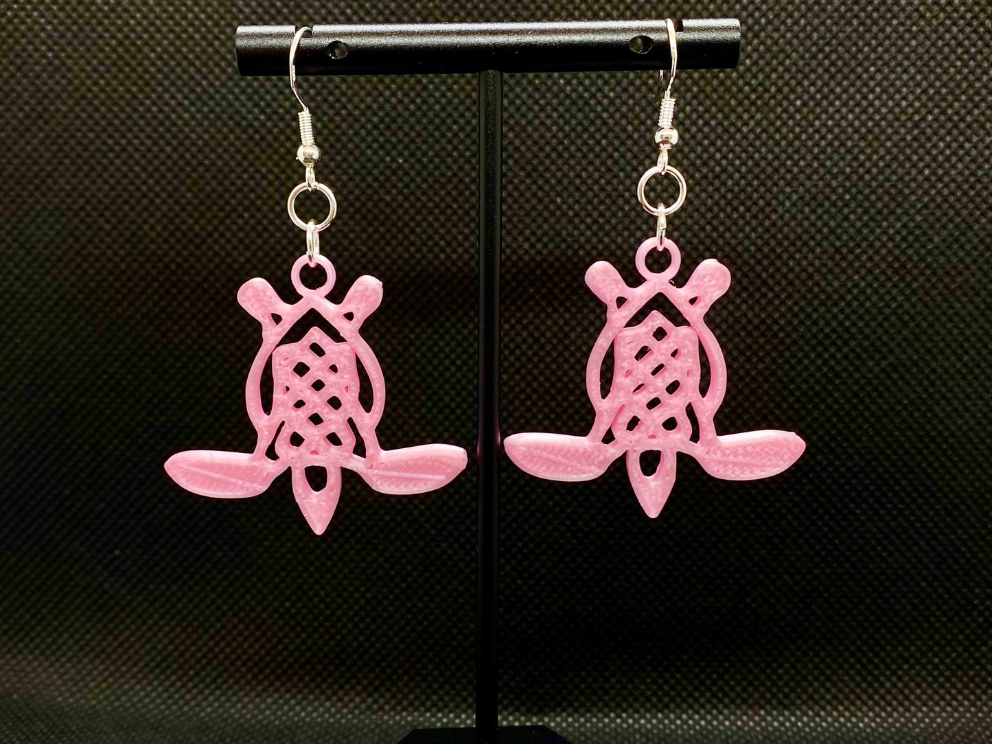 3D Printed Turtle Earrings/Many Colors/Sizes and Styles to Choose from