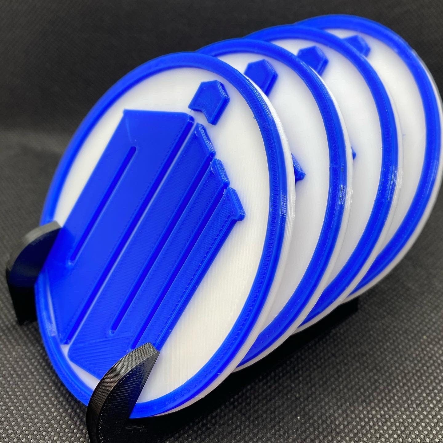 3D Printed Doctor Who Drink Coaster/Set of 4 with Free Holder/Custom Color Options