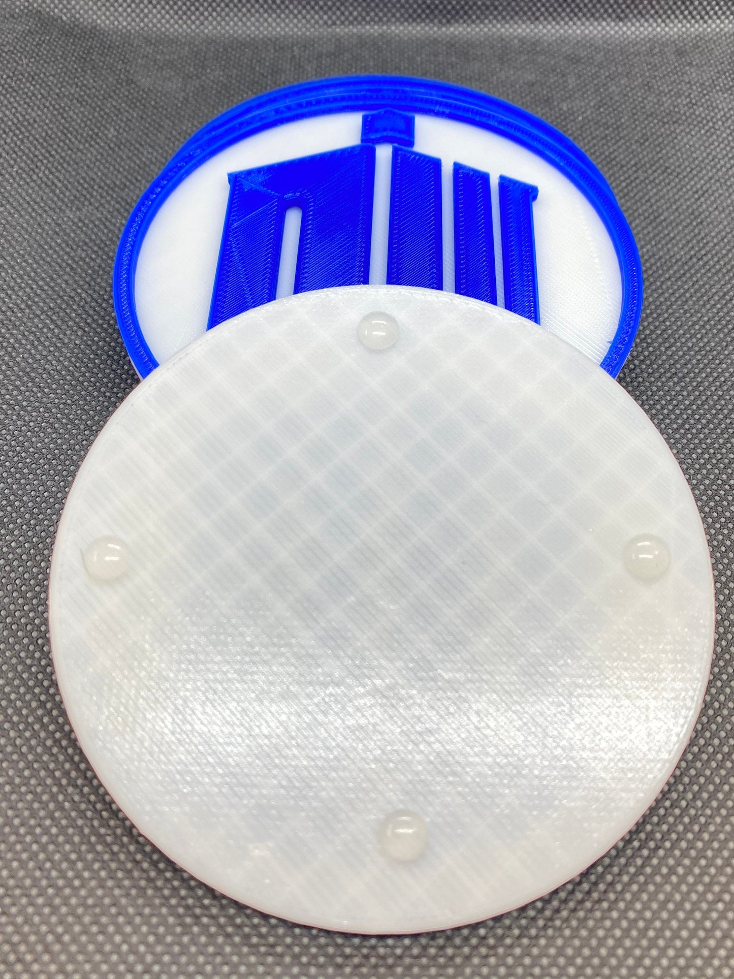 3D Printed Doctor Who Drink Coaster/Set of 4 with Free Holder/Custom Color Options