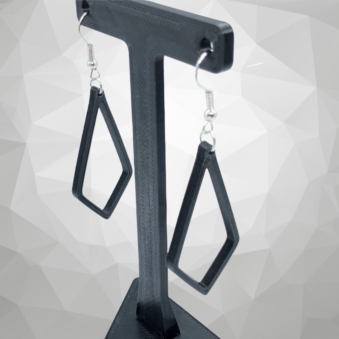 3D Printed Geometric Earrings