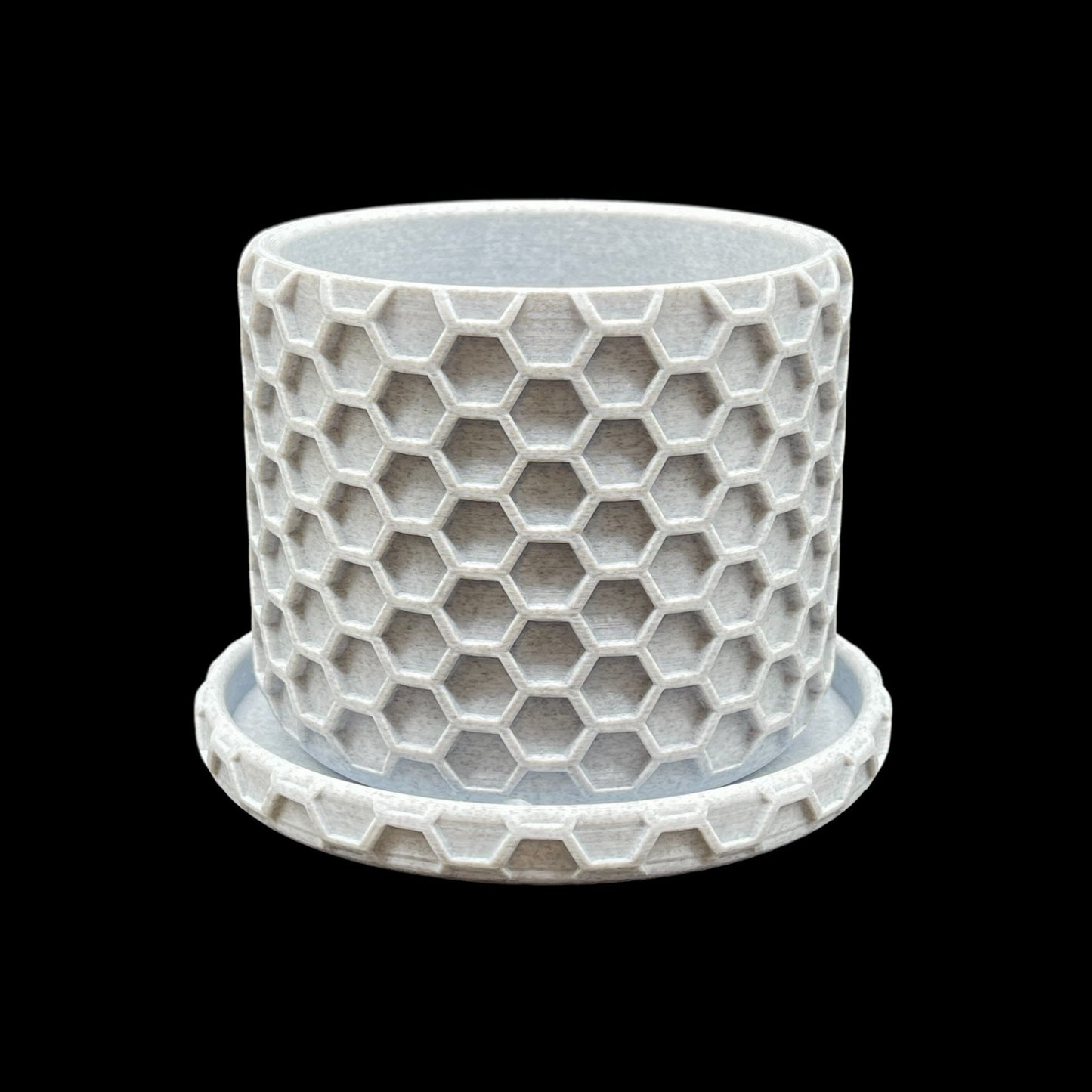 3D Printed Hexagon Planter/Great for Potted Plants/Custom Color And Size Options/Great Gift for a Plant Lover/Succulent Plant Holder