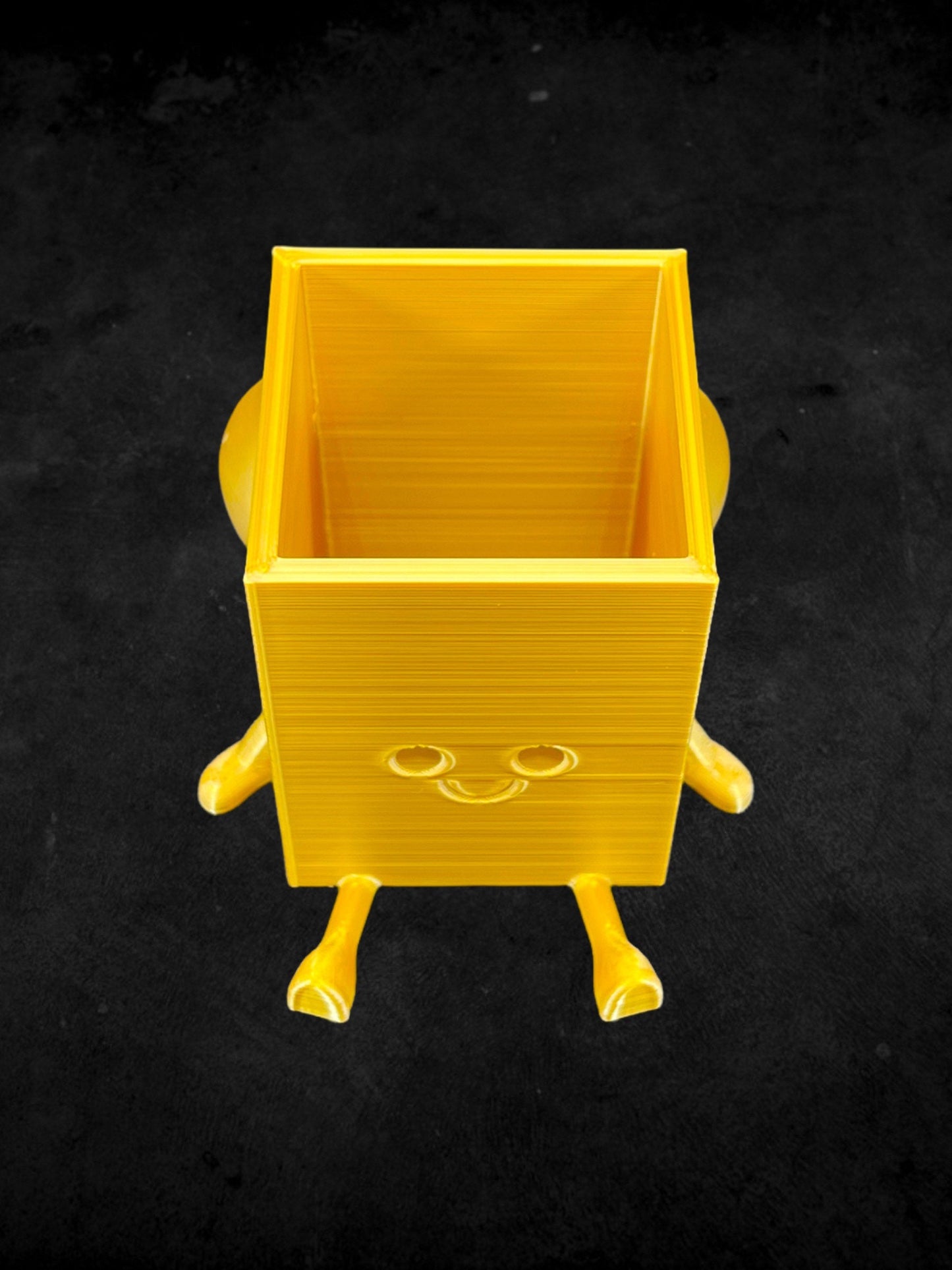 Square Cheeky Bum Planter 3D Printed /Custom Color & Sizes/Great Gift for a Plant Lover/Chunky Happy Butt Succulent Plant Holder