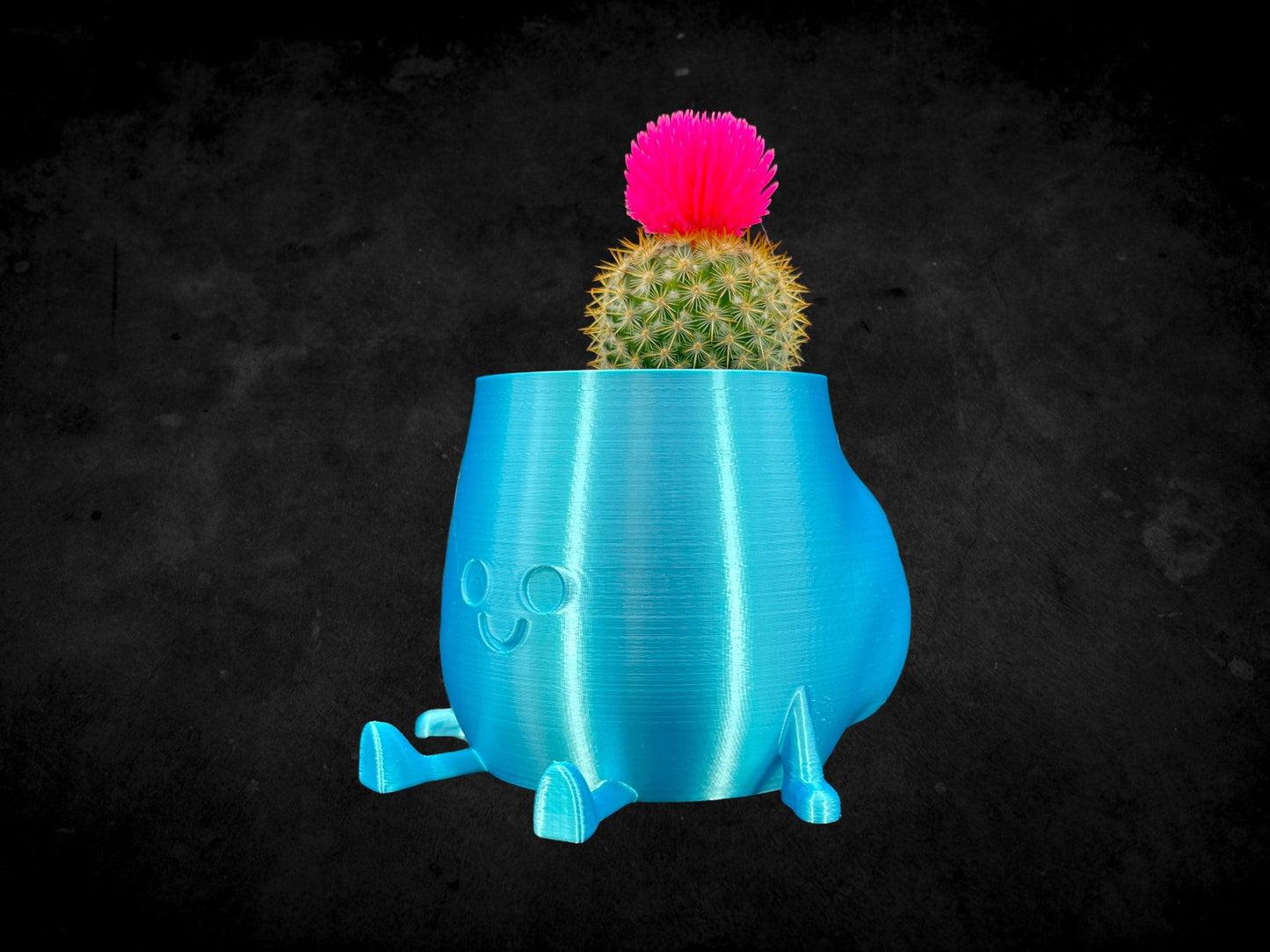 Cheeky Bum Planter 3D Printed /Custom Color & Sizes/Great Gift for a Plant Lover/Chunky Happy Butt Succulent Plant Holder