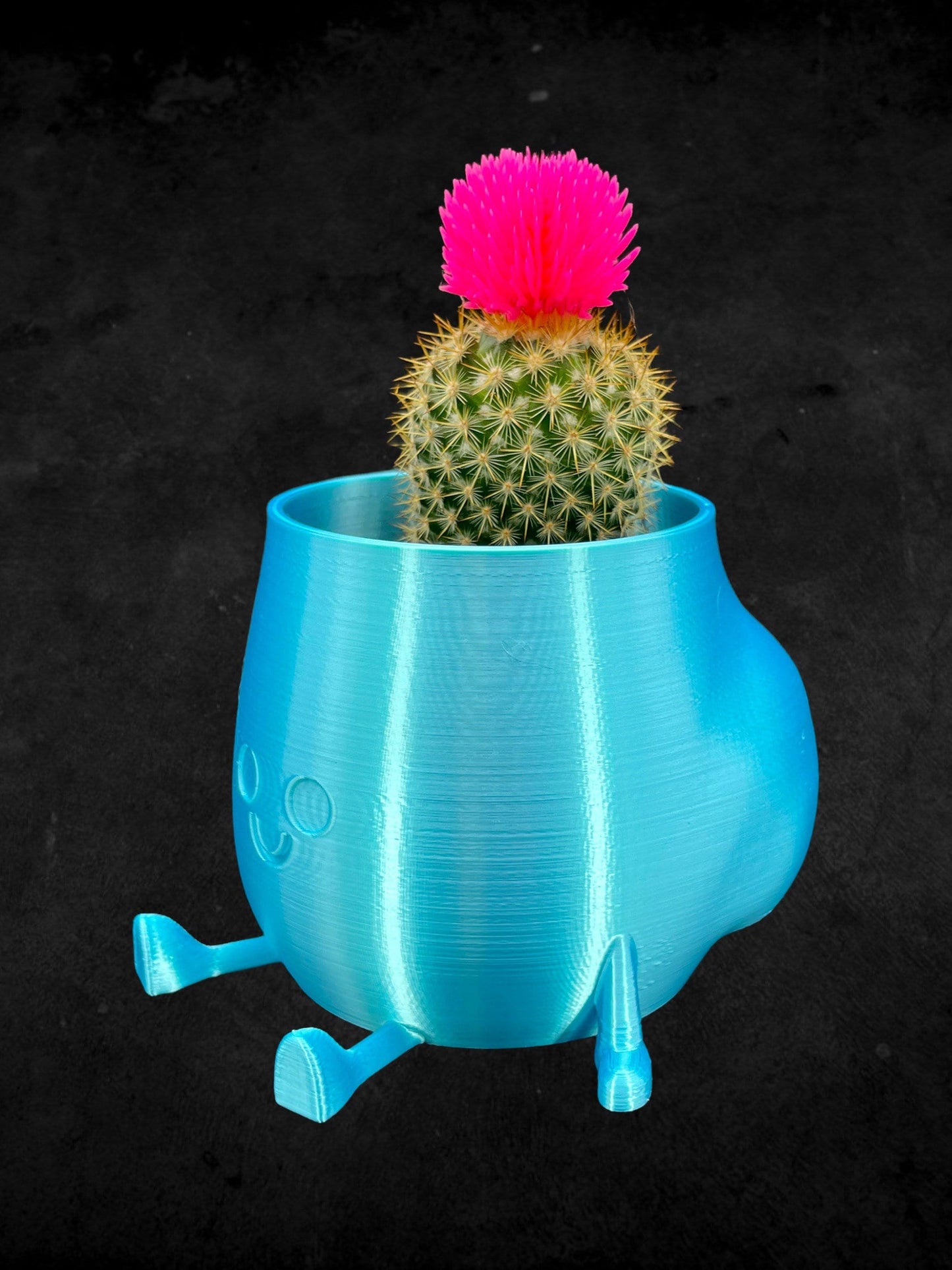 Cheeky Bum Planter 3D Printed /Custom Color & Sizes/Great Gift for a Plant Lover/Chunky Happy Butt Succulent Plant Holder