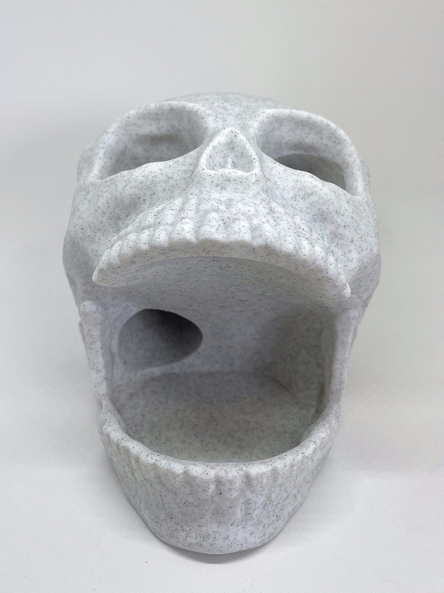 Multi Purpose 3D Printed Skull Holder/Custom Color/Great Gift for a Gamer /Headphone holder, Pen Holder, Dice Tower, Controller Holder