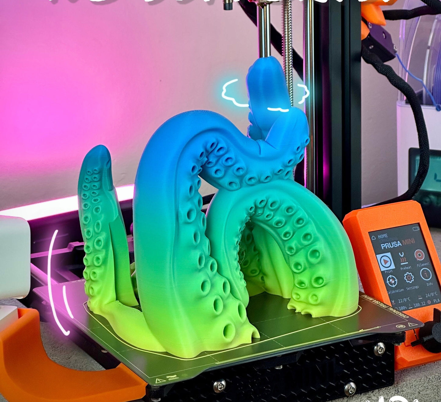 3D Printed Switch Tentacles Dock - CLASSIC & OLED VERSION /Custom Color/Great Gift for that Gamer
