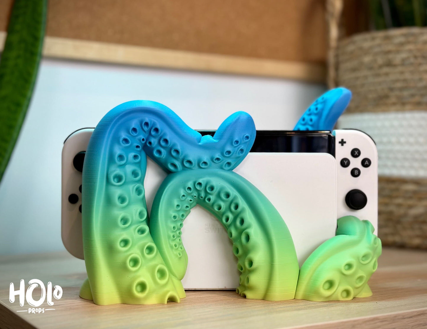 3D Printed Switch Tentacles Dock - CLASSIC & OLED VERSION /Custom Color/Great Gift for that Gamer