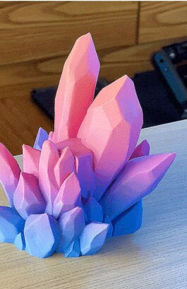 3D Printed Crystal Controller Stand /Custom Color/Great Gift for that Gamer Controller Holder