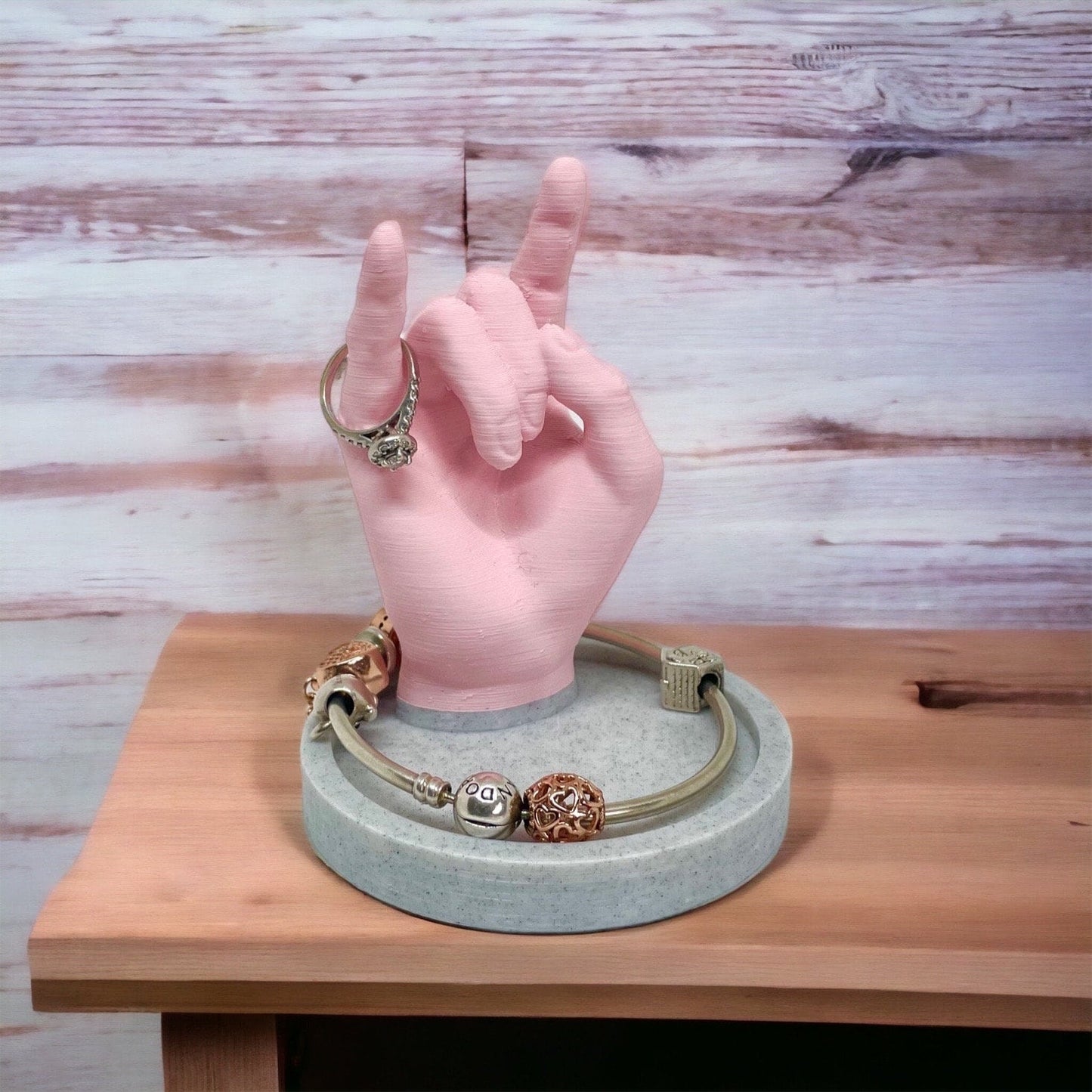 3D Printed Rocker Hand Jewelry Holder/Ring Holder/Custom Color Combinations/Bracelet Holder/Drop Dish