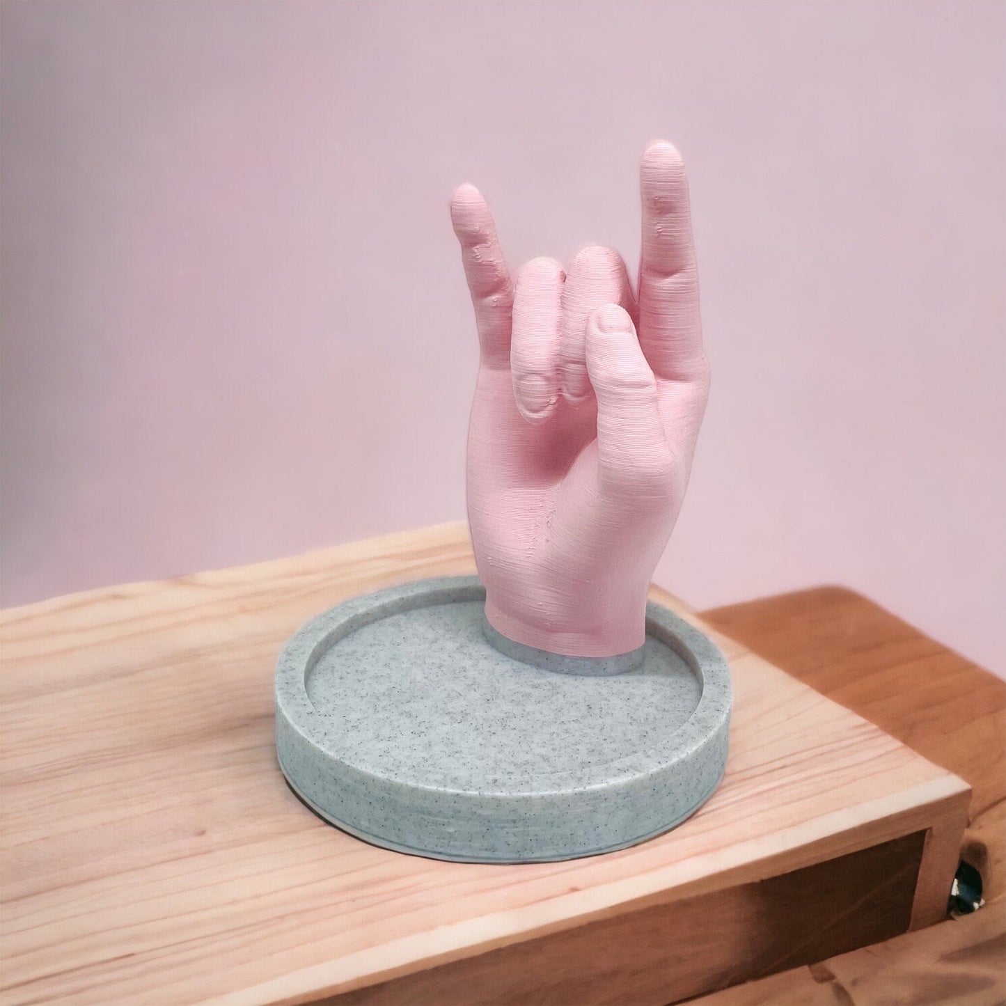 3D Printed Rocker Hand Jewelry Holder/Ring Holder/Custom Color Combinations/Bracelet Holder/Drop Dish