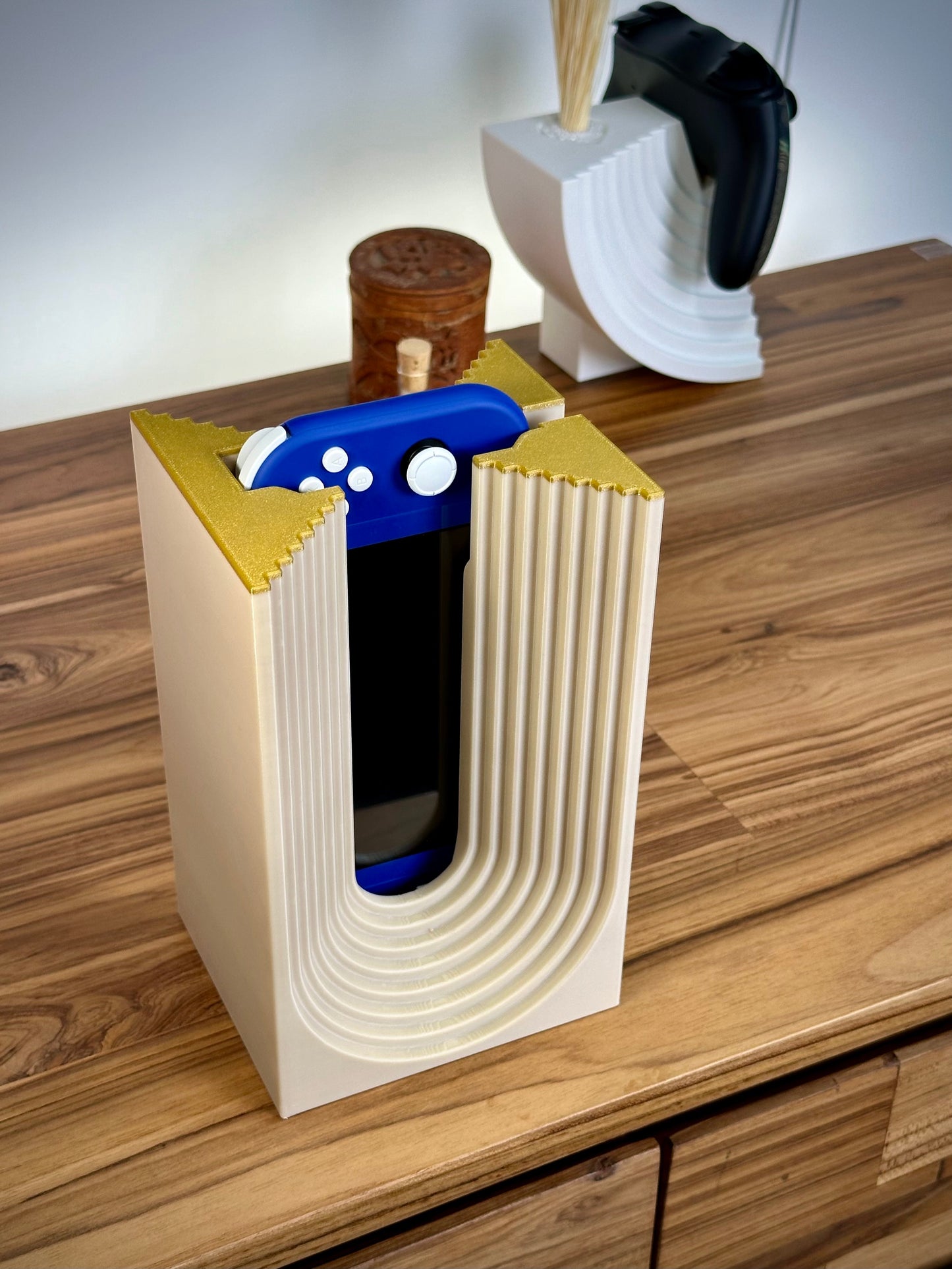 3D Printed Switch Lite Modern Boho Dock / Custom Color / Great Gift for that Gamer/Gaming Accessories Dock