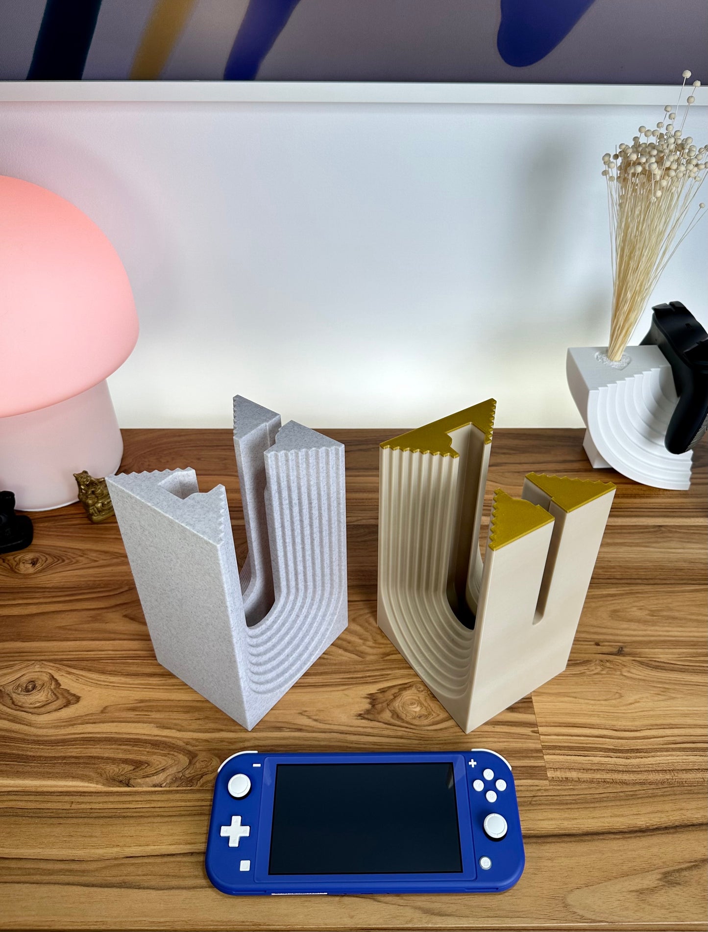 3D Printed Switch Lite Modern Boho Dock / Custom Color / Great Gift for that Gamer/Gaming Accessories Dock