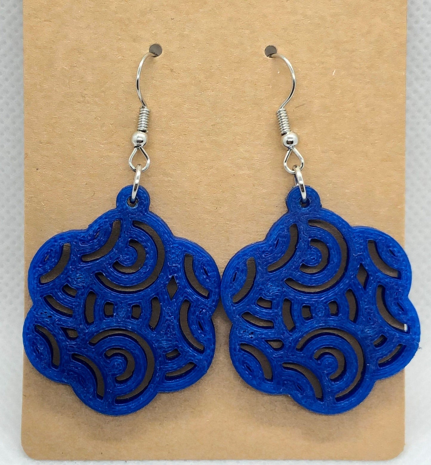 3D Printed Asian/Oriental Style Earrings/20+ Colors/Sizes and Styles to Choose from