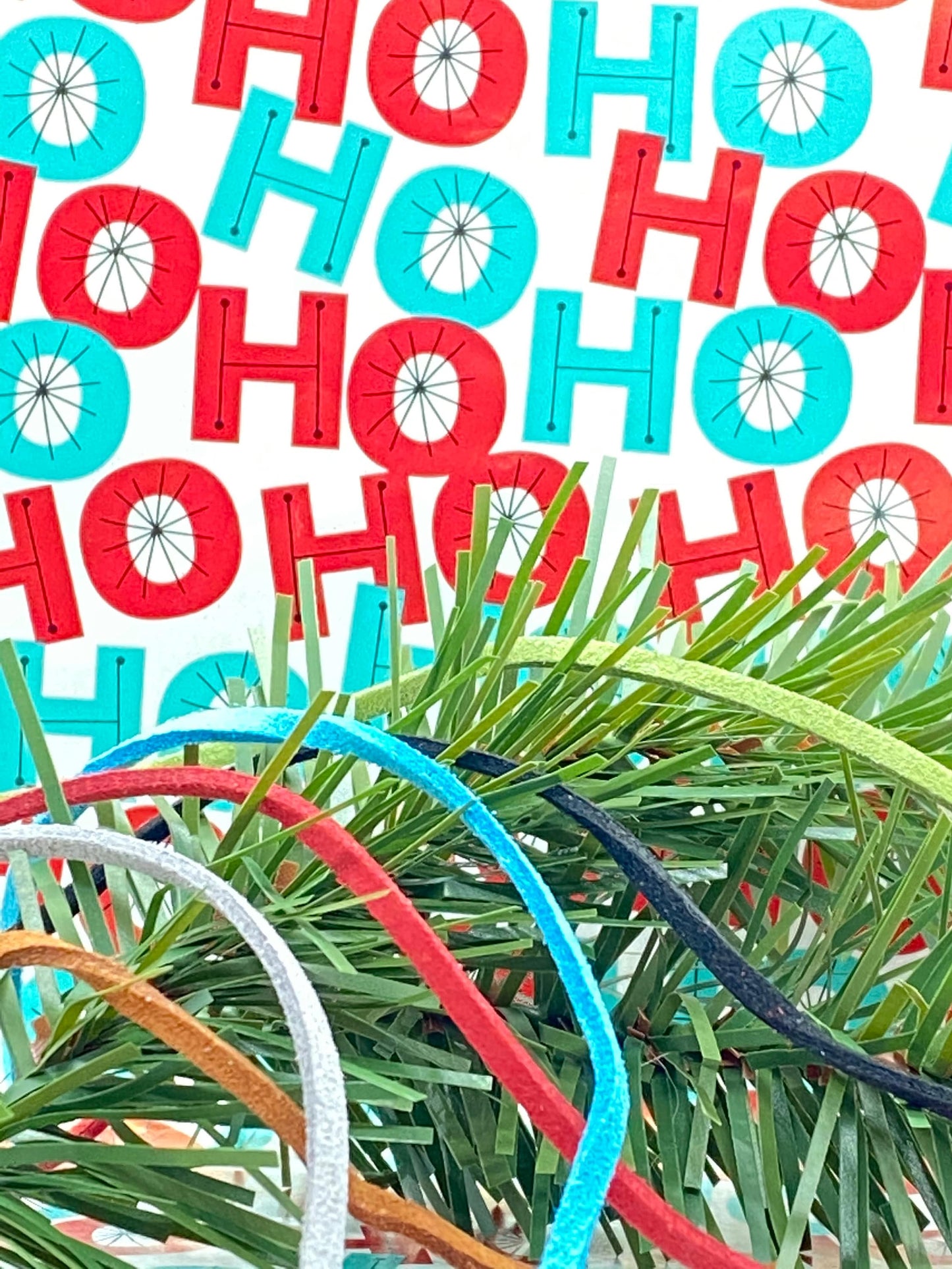 3D Printed Customizable Christmas Ornament with Name with Leather Loop