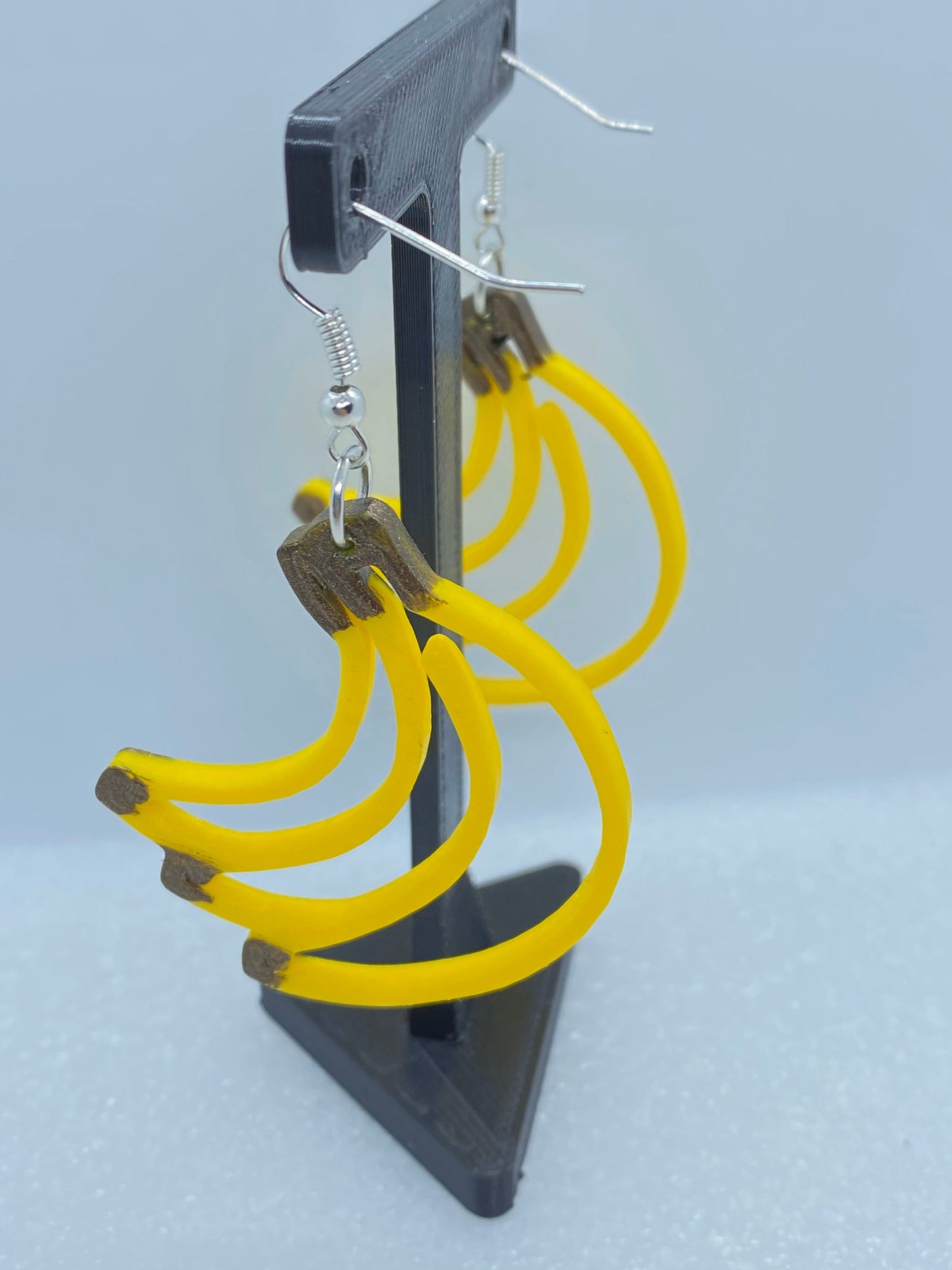 3D Printed Bunch of Bananas Earings