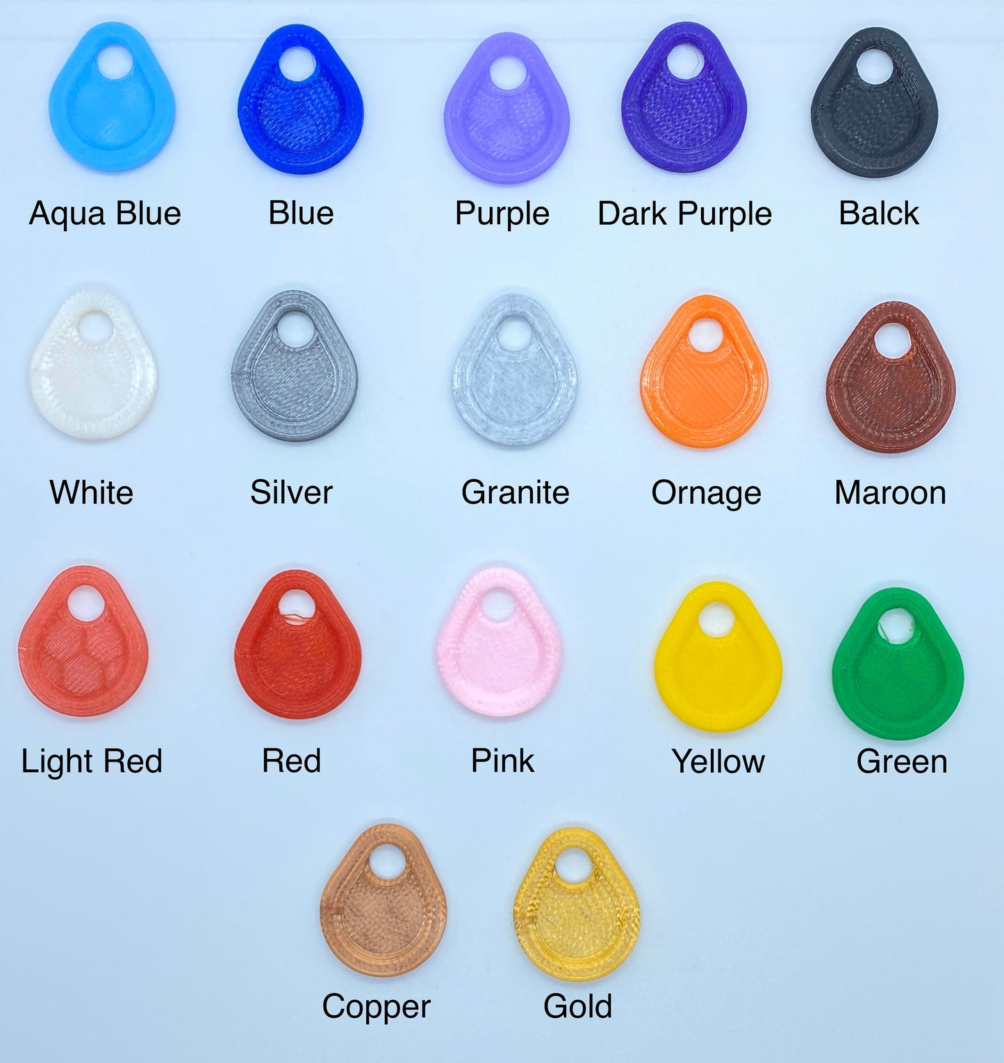 3D Printed Asian/Oriental Style Earrings/20+ Colors/Sizes and Styles to Choose from