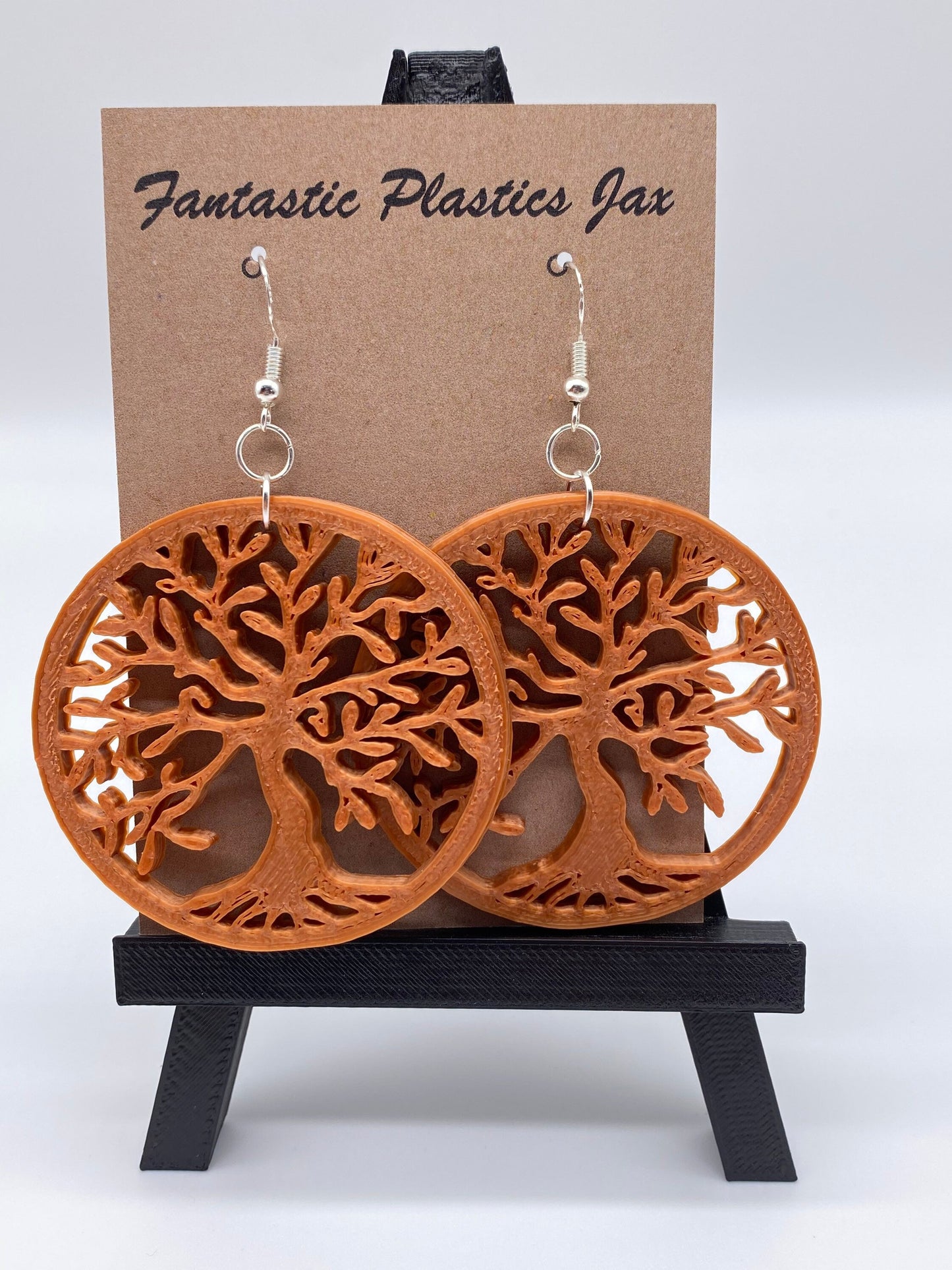3D Printed Tree of Life Earrings/Ver 2/Custom Color Options