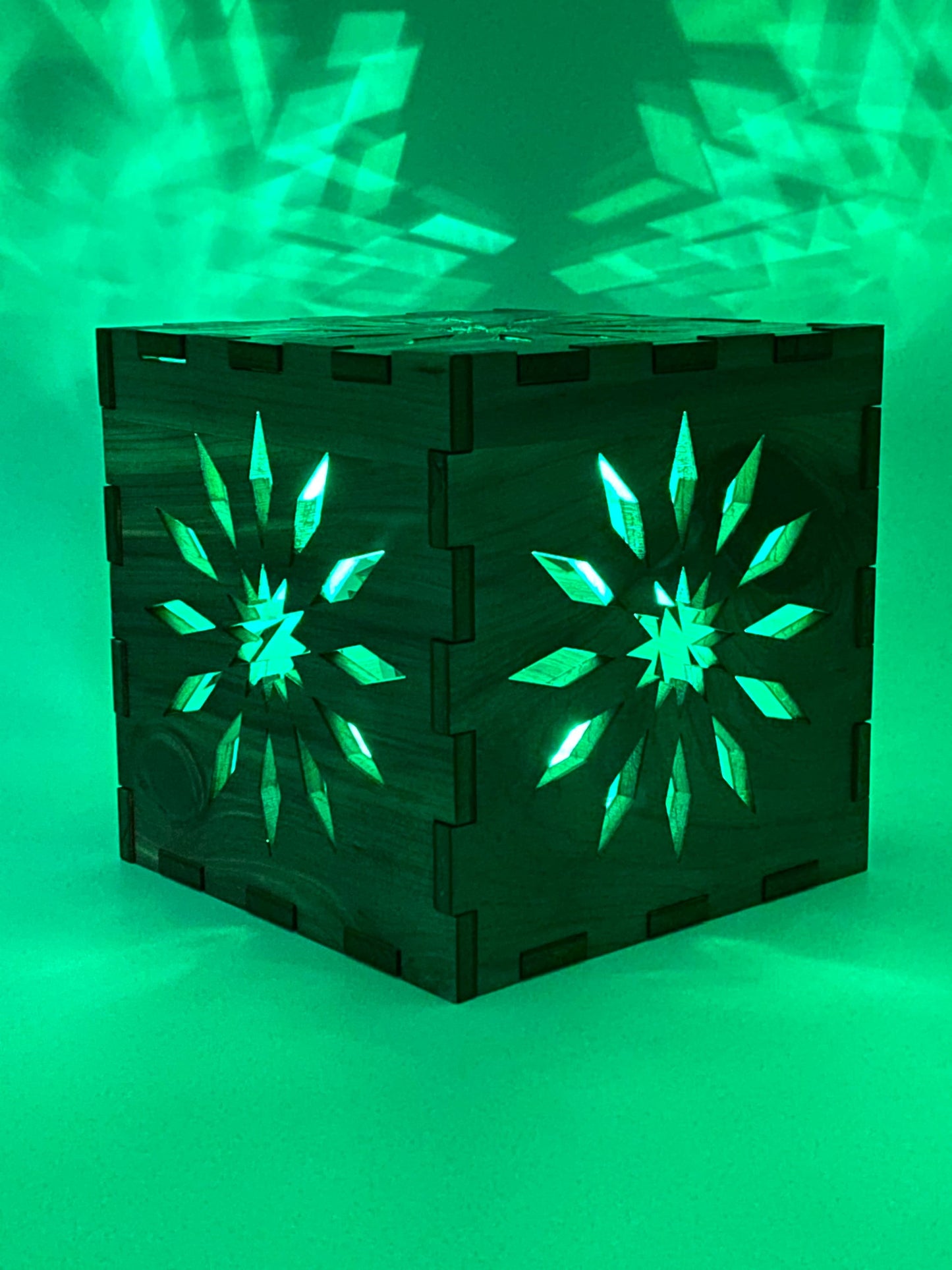 Laser Cut Wooden LED Light Box with Remote/Gift/Flower Light Box/Personalized