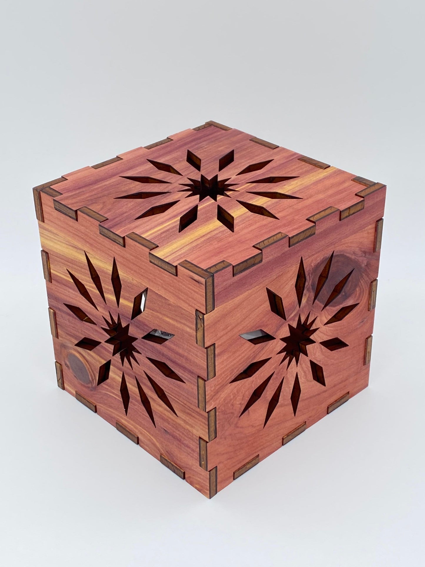 Laser Cut Wooden LED Light Box with Remote/Gift/Flower Light Box/Personalized