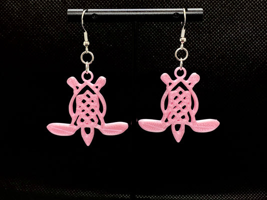 3D Printed Turtle Earrings/Many Colors/Sizes and Styles to Choose from