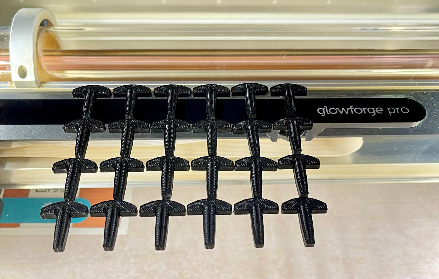 Glowforge Crumb Tray Pins/20+ Colors/Super Durable/Long Lasting/Low Profile for Laser cutting Machine/3D Printed/Honeycomb Tray