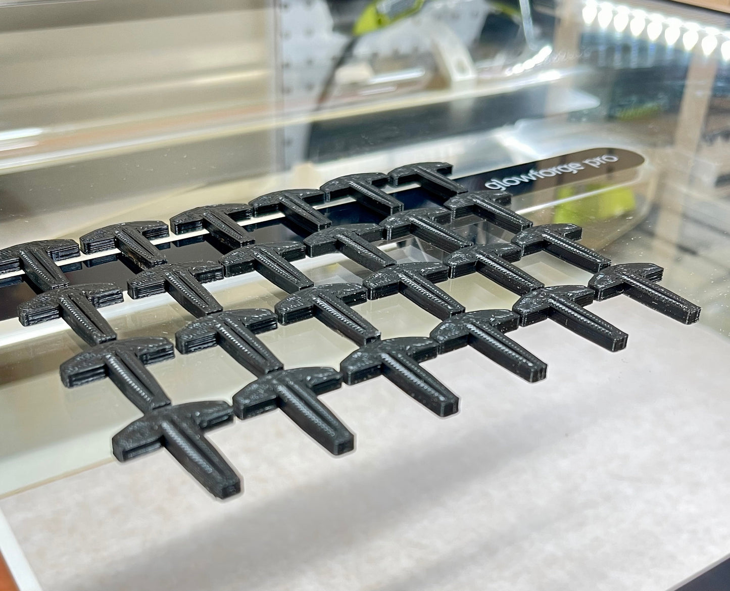 Glowforge Crumb Tray Pins/20+ Colors/Super Durable/Long Lasting/Low Profile for Laser cutting Machine/3D Printed/Honeycomb Tray