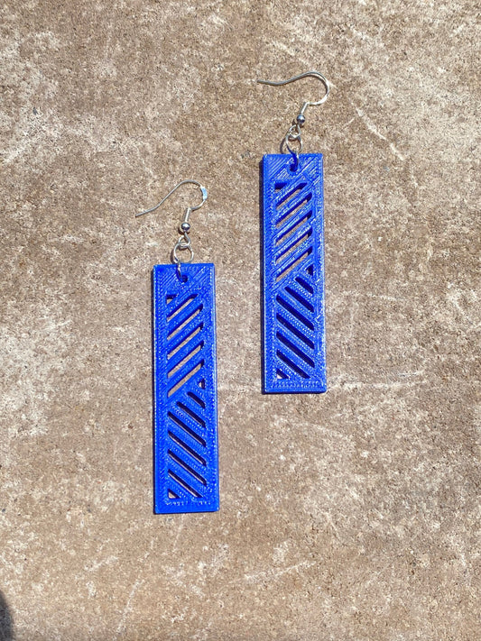 3D Printed Venetian Style Earrings/Custom Color Orders