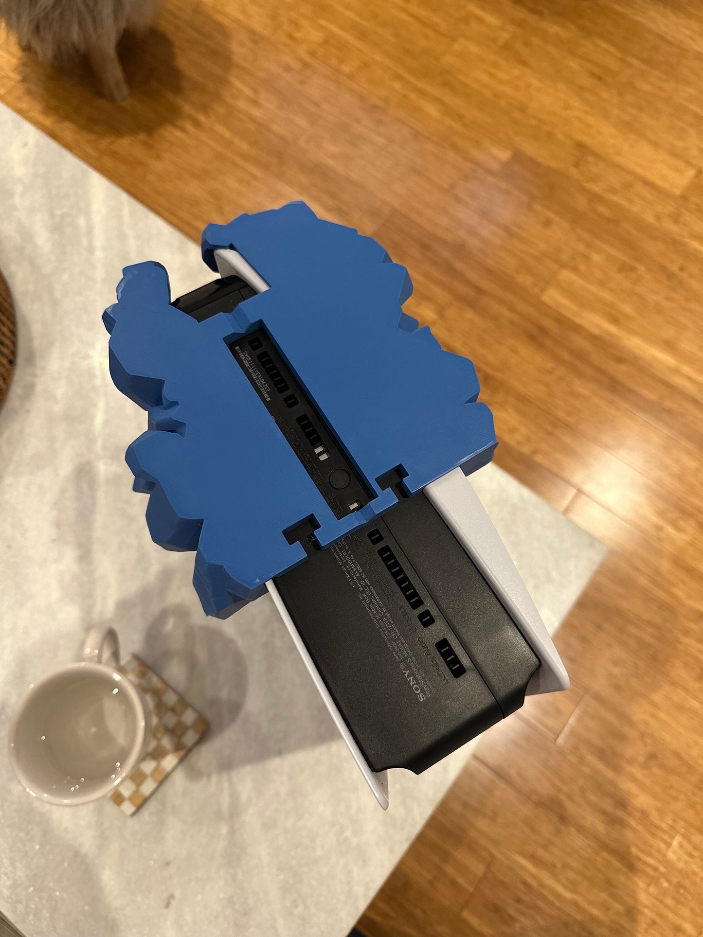 3D Printed PS5 Disc Crystal Dock/Custom Color/Great Gift for that Gamer/For PS5 Disc Edition